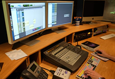 Screen with ProTools for recording and editing audio at PrimeVoices’ studio