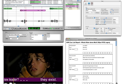 Dubbing software to produce audio spoken in foreign language
